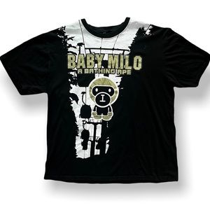 Rare X-Large Baby Milo Bape Graphic Tee